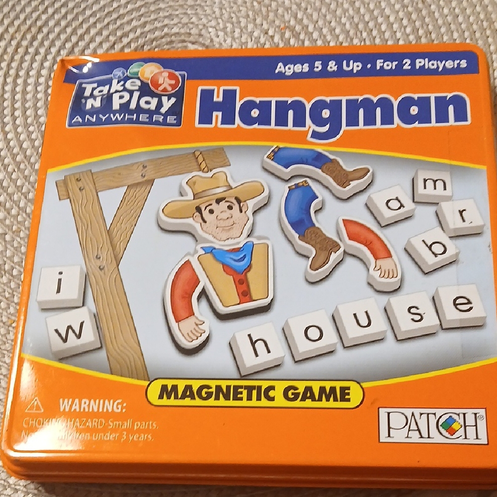 Take 'N' Play Anywhere Hangman Msgnetic Game By Pstch
